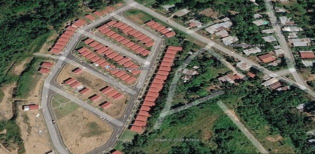 Urbanización cercana
