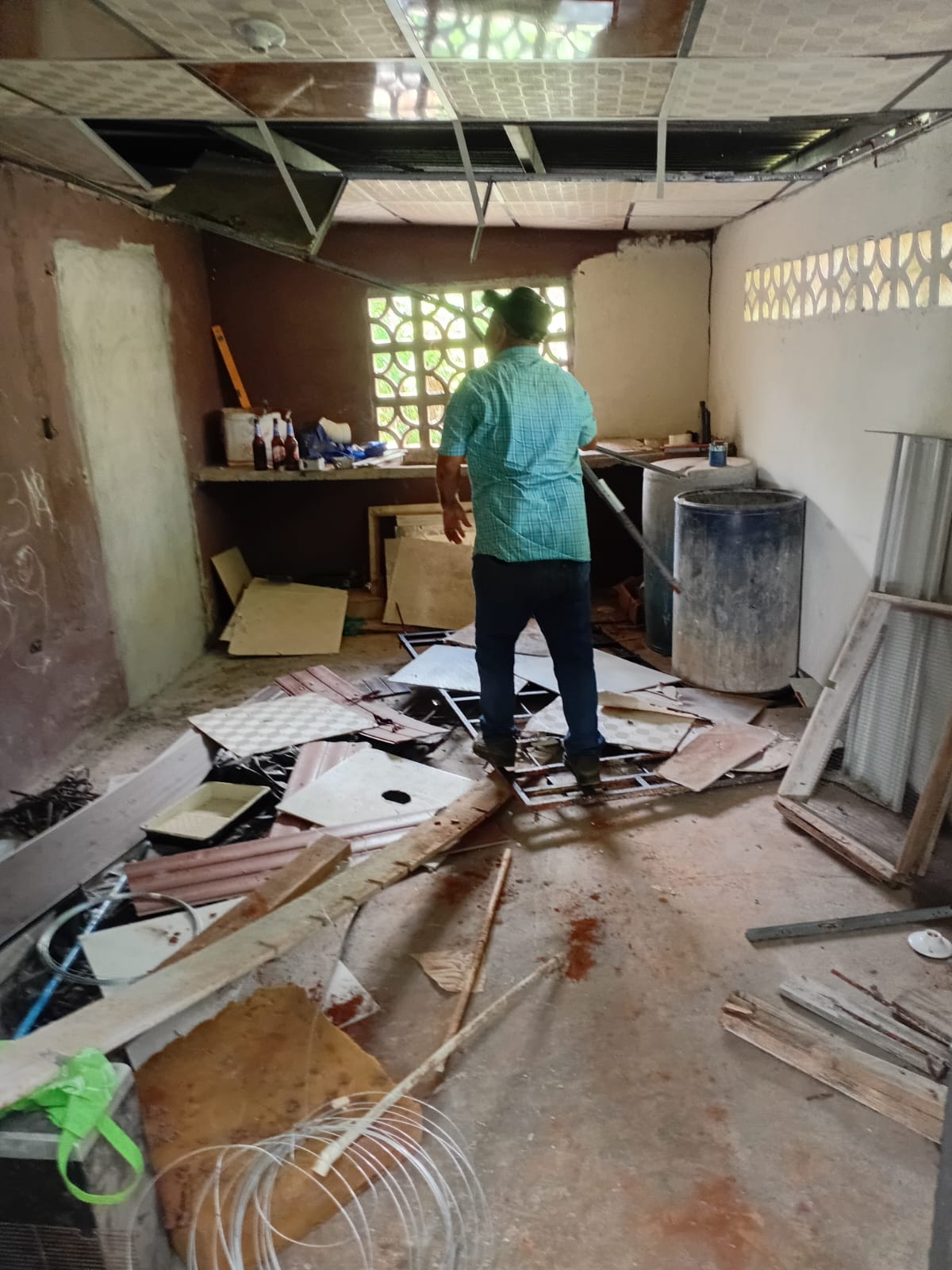 Área interior en proceso de adecuación